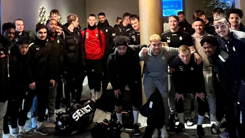 Match ikväll mot FC Trollhättan, sen hemfärd.