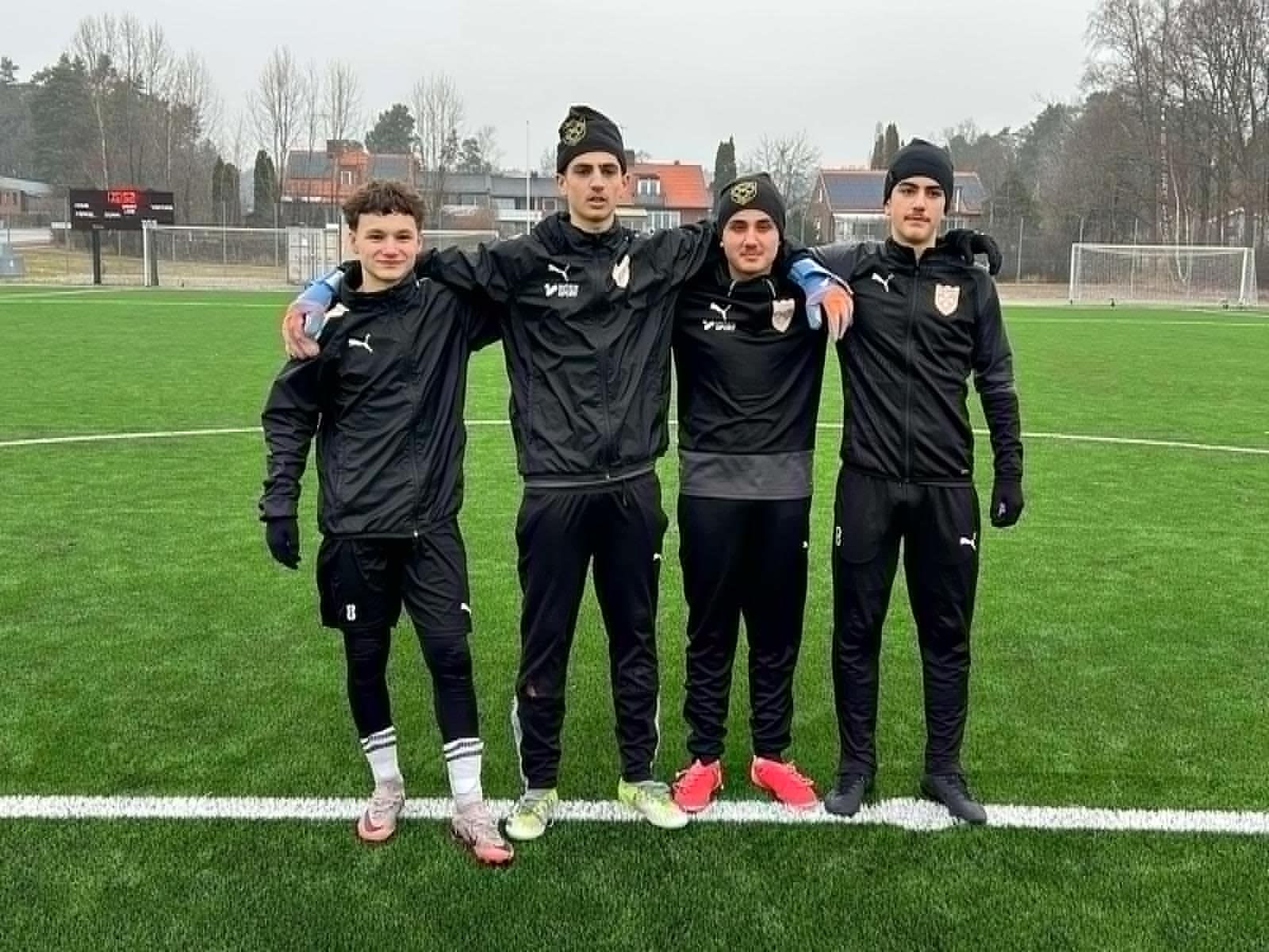 Serhii Ishchyk, Ilmar Eskander, Rafael Esteffan och Benjamin Mardo.