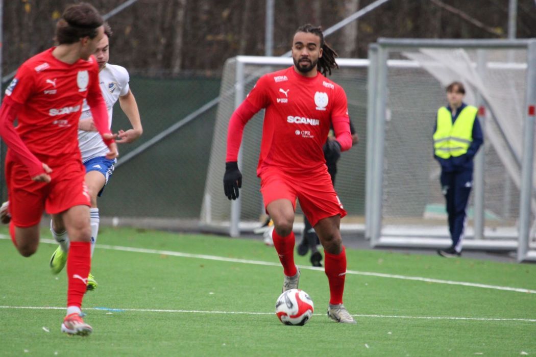 Jerome ”CJ” Tibbling Ugwo var väldigt involverad i gårdagens match