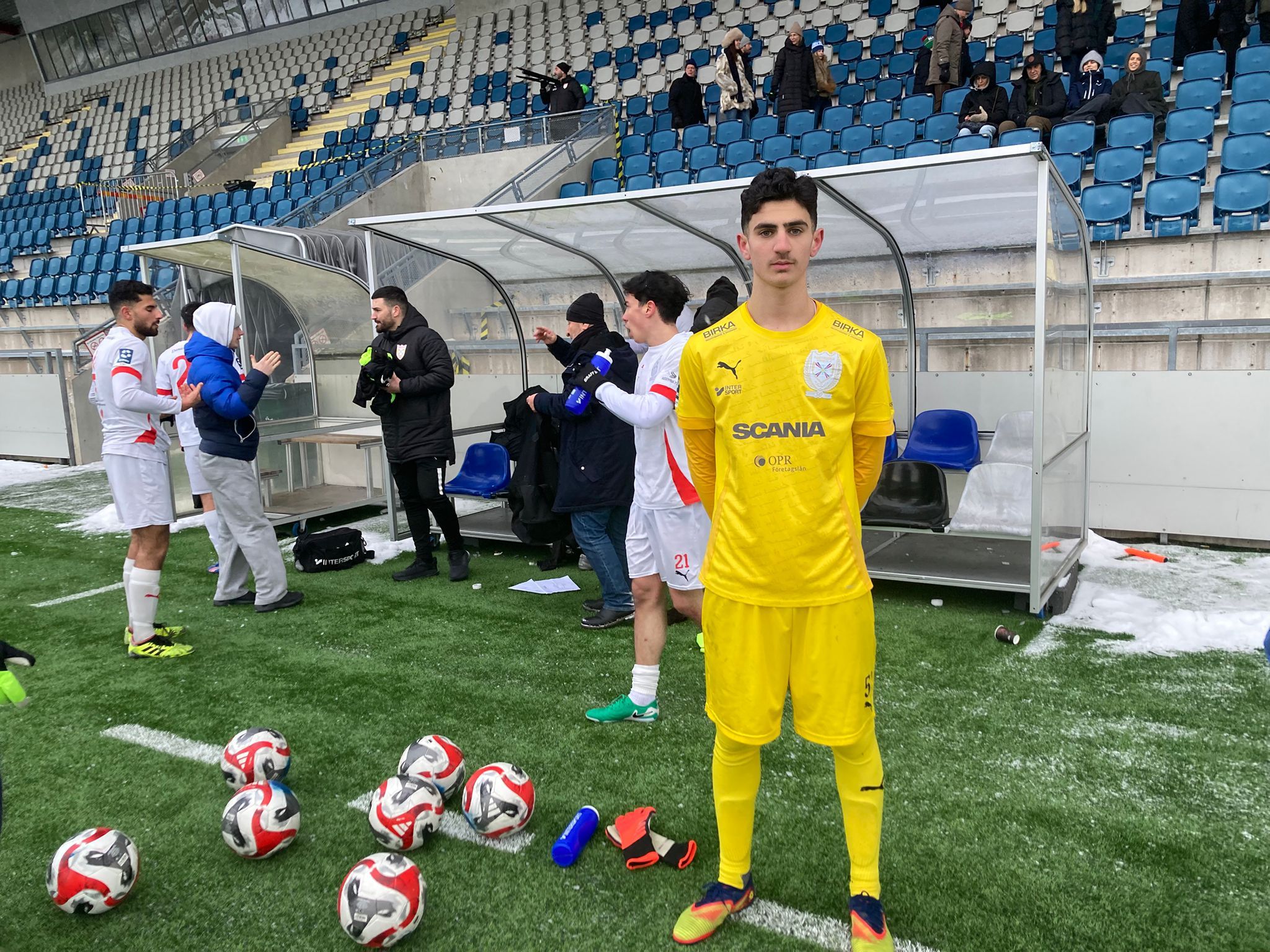 15-årige Ilmar Eskander höll nollan i debuten