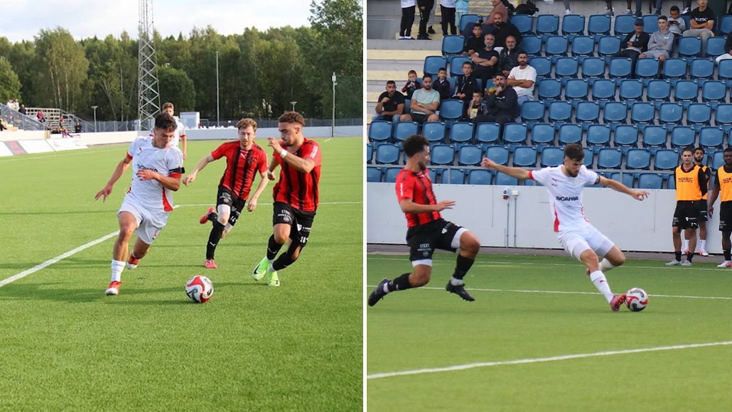 Felix Felder Aaltonen och Christian Aphrem slet hårt, vann bollar och var kreativa under derbyt